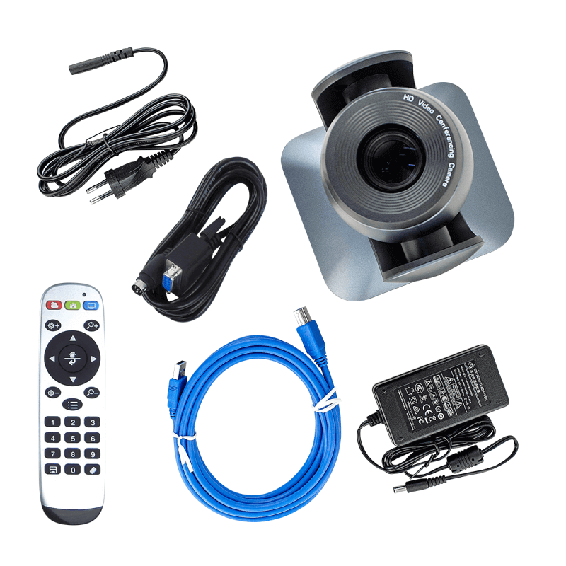 Комплектация камеры PTZ-камера TrueConf 1010U (FullHD, 10x, USB 3.0)